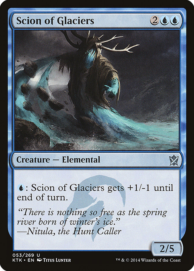 Scion of Glaciers [Khans of Tarkir] | Game Haven TX