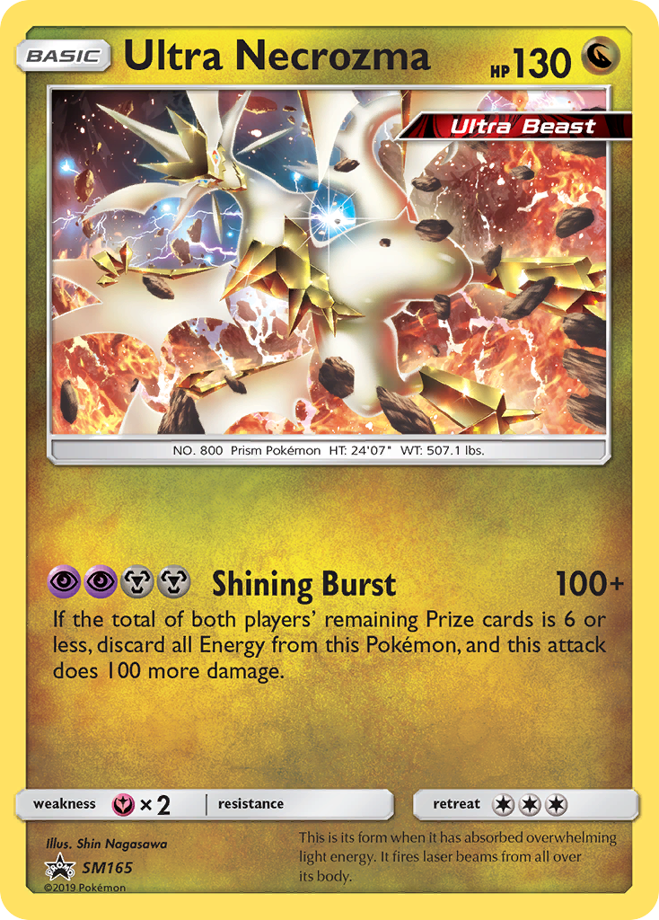 Ultra Necrozma (SM165) [Sun & Moon: Black Star Promos] | Game Haven TX