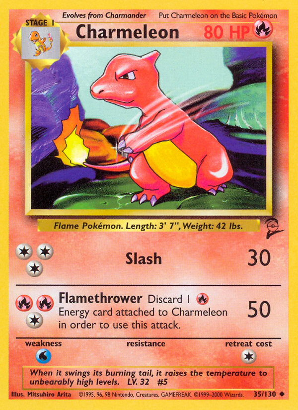 Charmeleon (35/130) [Base Set 2] | Game Haven TX