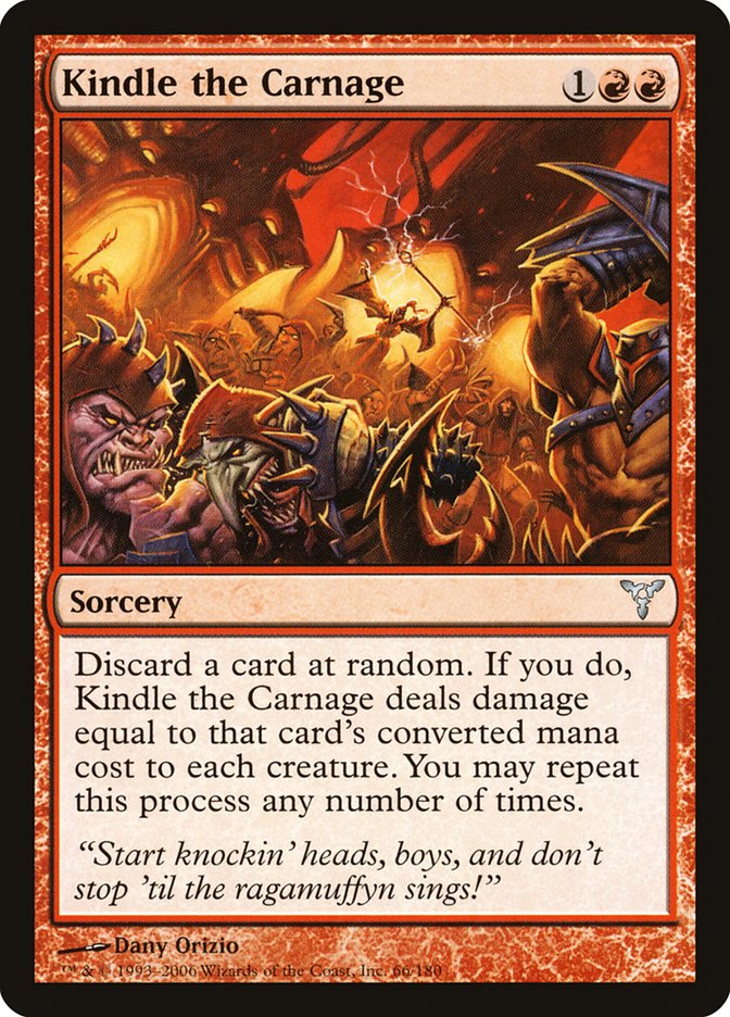 Kindle the Carnage [Dissension] | Game Haven TX