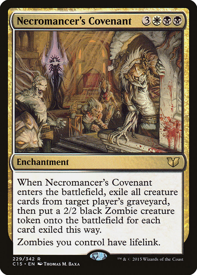 Necromancer's Covenant [Commander 2015] | Game Haven TX