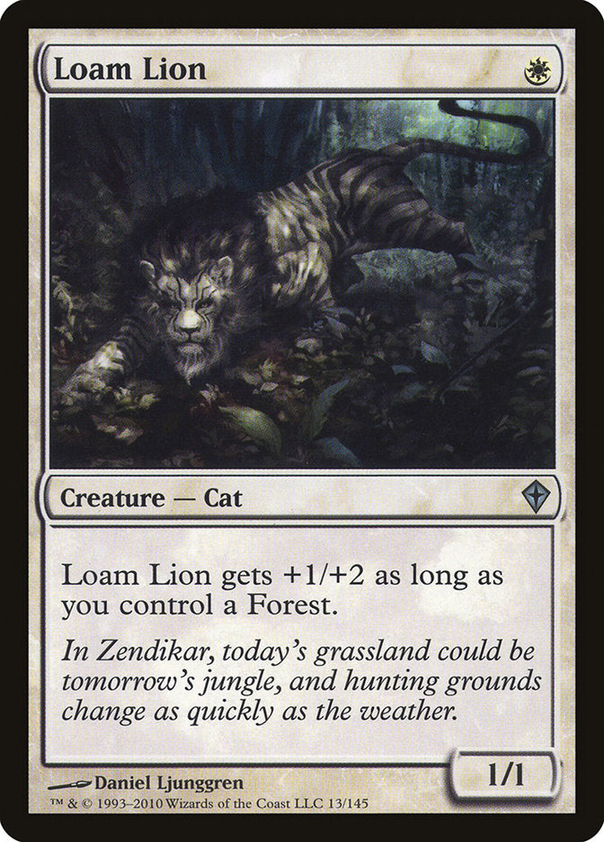 Loam Lion [Worldwake] | Game Haven TX