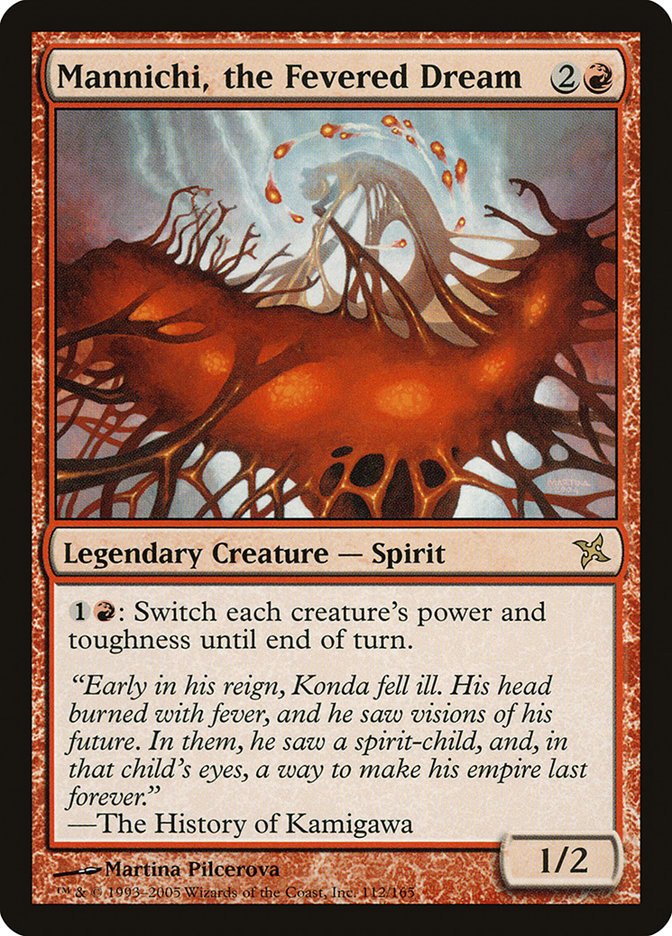 Mannichi, the Fevered Dream [Betrayers of Kamigawa] | Game Haven TX
