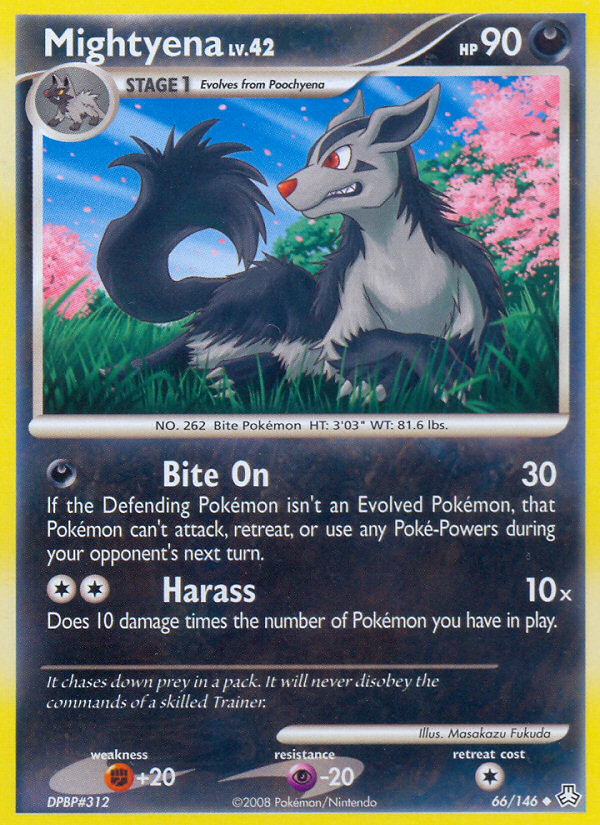 Mightyena (66/146) [Diamond & Pearl: Legends Awakened] | Game Haven TX