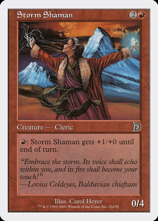 Storm Shaman (Female) [Deckmasters] | Game Haven TX