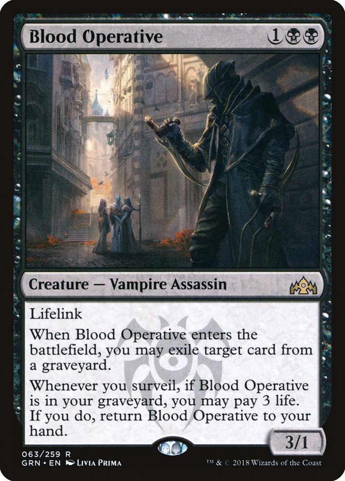 Blood Operative [Guilds of Ravnica] | Game Haven TX