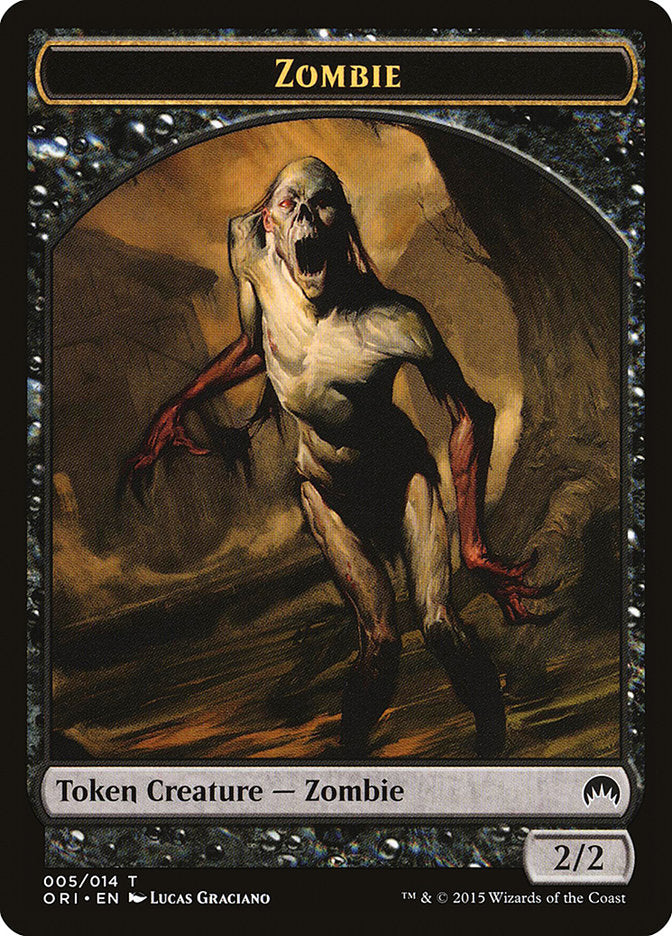 Zombie [Magic Origins Tokens] | Game Haven TX