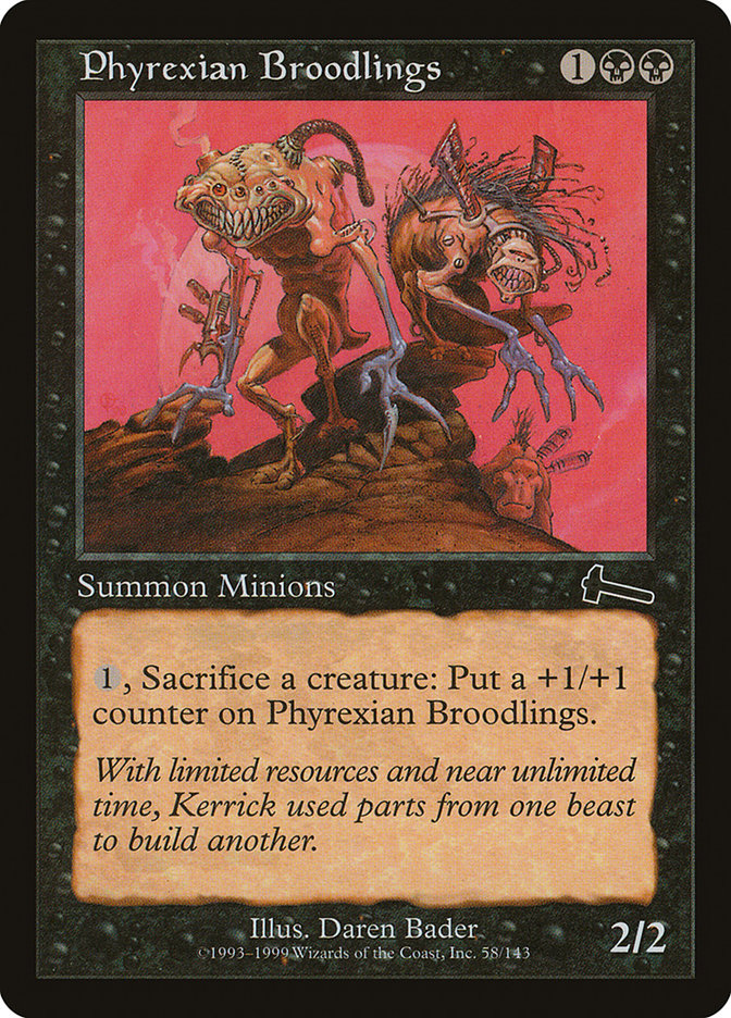 Phyrexian Broodlings [Urza's Legacy] | Game Haven TX