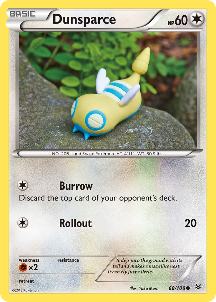 Dunsparce (68/108) [XY: Roaring Skies] | Game Haven TX