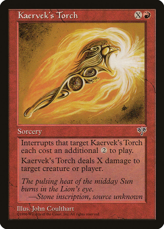 Kaervek's Torch [Mirage] | Game Haven TX