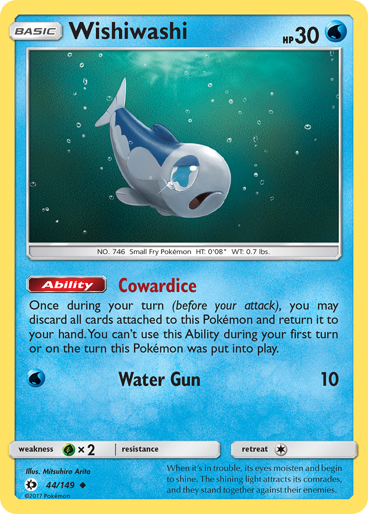 Wishiwashi (44/149) [Sun & Moon: Base Set] | Game Haven TX