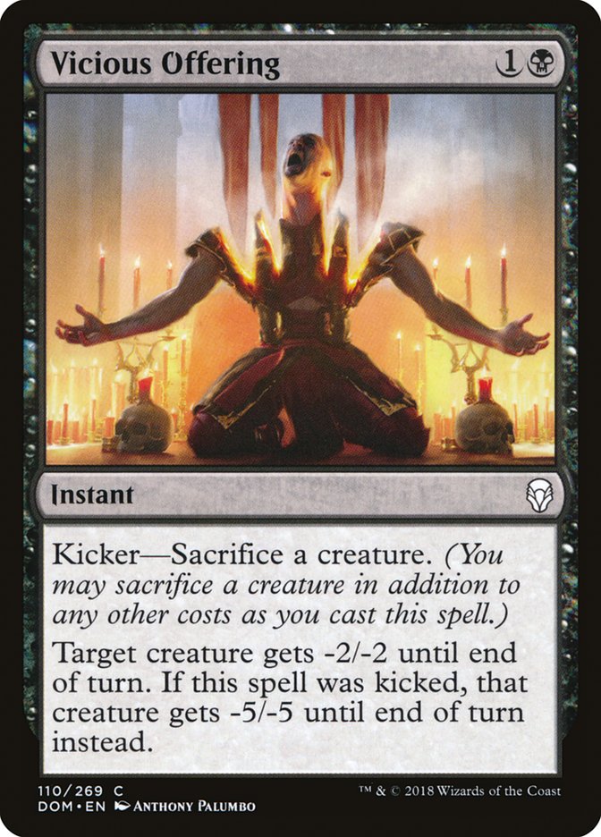 Vicious Offering [Dominaria] | Game Haven TX