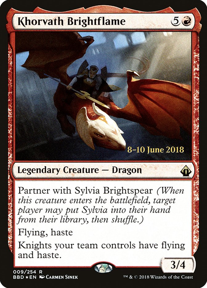 Khorvath Brightflame [Battlebond Promos] | Game Haven TX