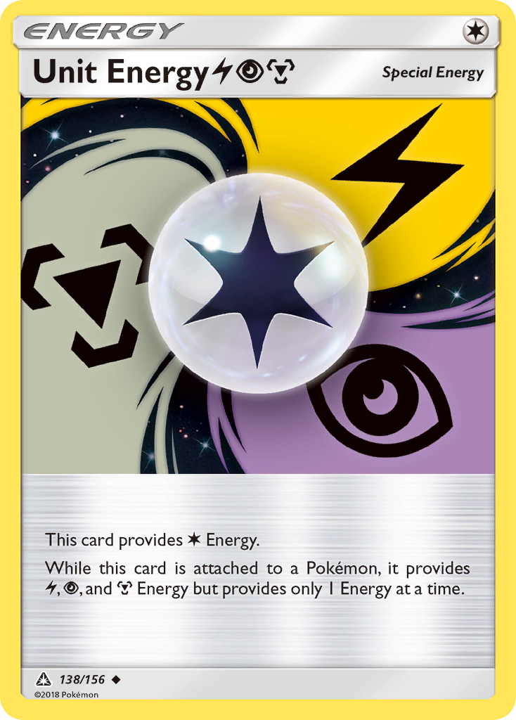 Unit Energy (138/156) (Lightning, Psychic, Metal) [Sun & Moon: Ultra Prism] | Game Haven TX