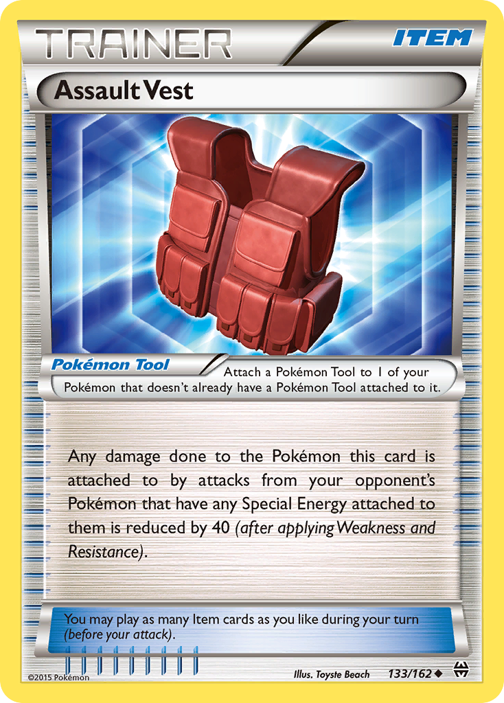 Assault Vest (133/162) [XY: BREAKthrough] | Game Haven TX