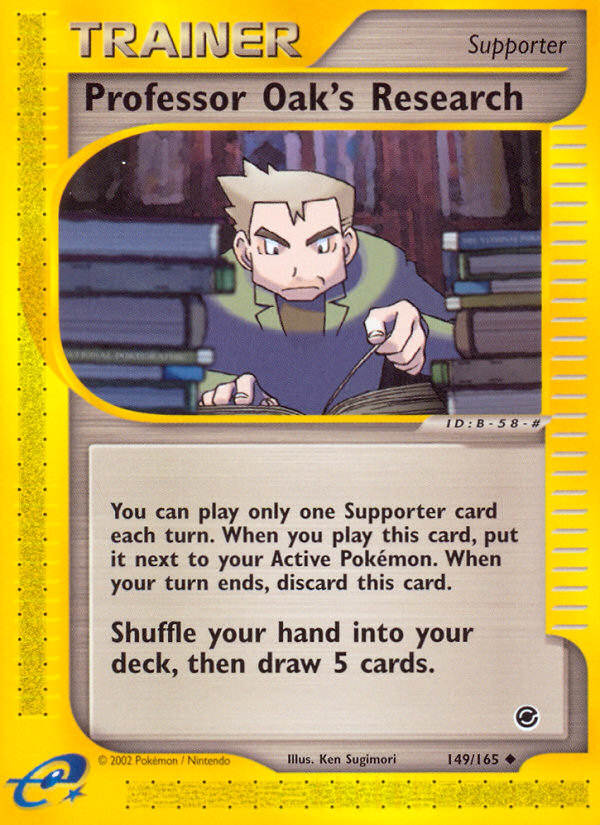 Professor Oak's Research (149/165) [Expedition: Base Set] | Game Haven TX