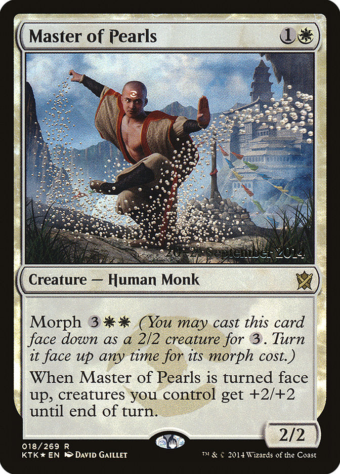 Master of Pearls [Khans of Tarkir Promos] | Game Haven TX