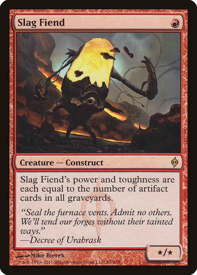 Slag Fiend [New Phyrexia] | Game Haven TX
