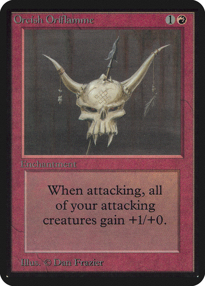 Orcish Oriflamme [Limited Edition Alpha] | Game Haven TX