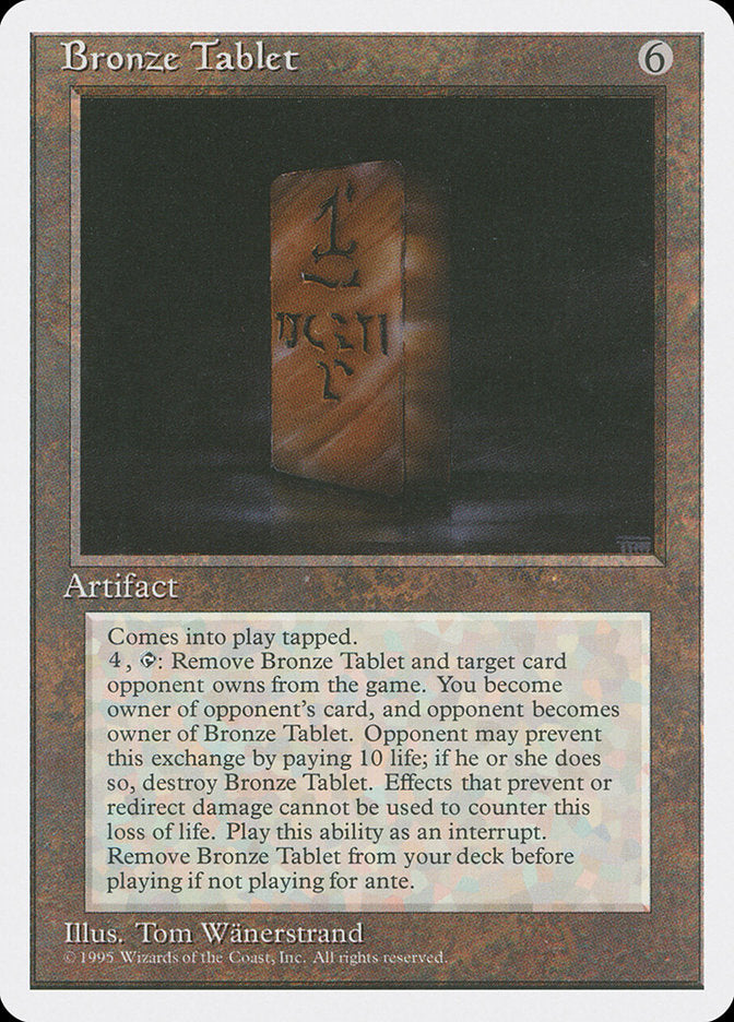 Bronze Tablet [Fourth Edition] | Game Haven TX