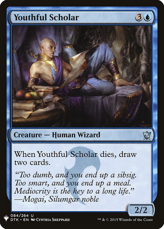 Youthful Scholar [Mystery Booster] | Game Haven TX