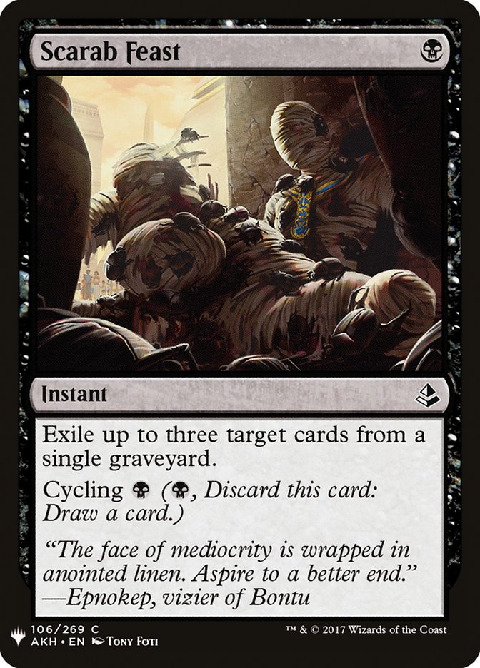 Scarab Feast [Mystery Booster] | Game Haven TX