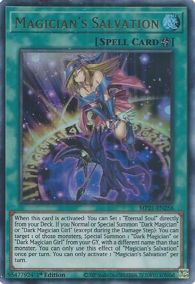 Magician's Salvation [MP21-EN256] Ultra Rare | Game Haven TX