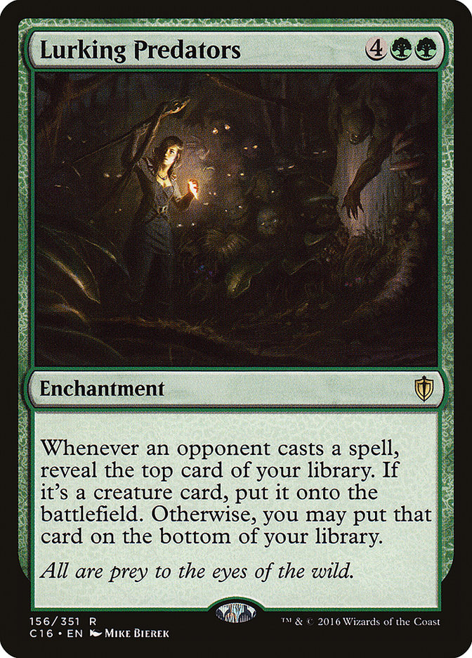 Lurking Predators [Commander 2016] | Game Haven TX