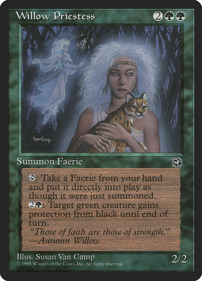 Willow Priestess [Homelands] | Game Haven TX