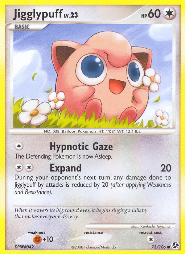 Jigglypuff (72/106) [Diamond & Pearl: Great Encounters] | Game Haven TX
