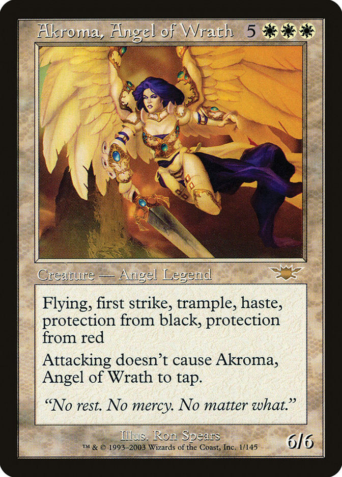 Akroma, Angel of Wrath [Legions] | Game Haven TX