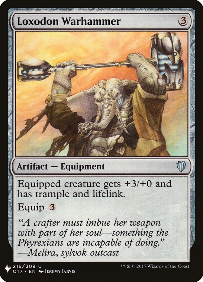 Loxodon Warhammer [Mystery Booster] | Game Haven TX
