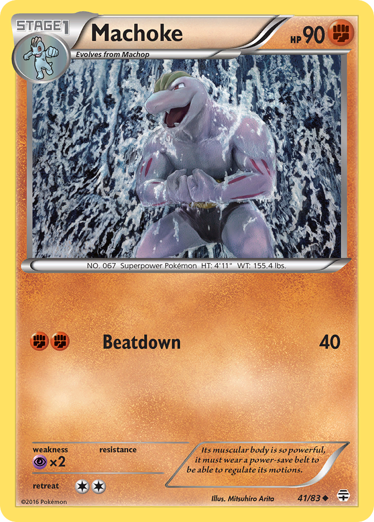 Machoke (41/83) [XY: Generations] | Game Haven TX