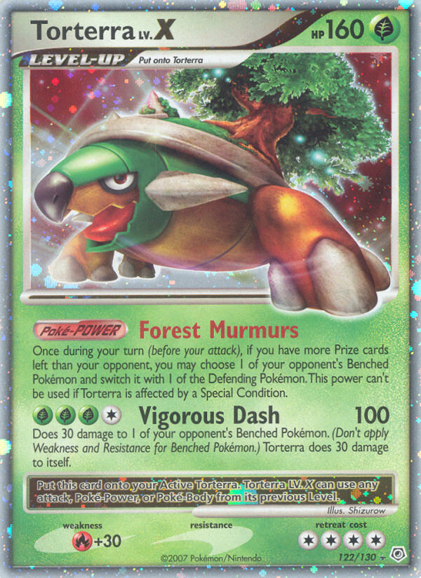 Torterra LV.X (122/130) [Diamond & Pearl: Base Set] | Game Haven TX