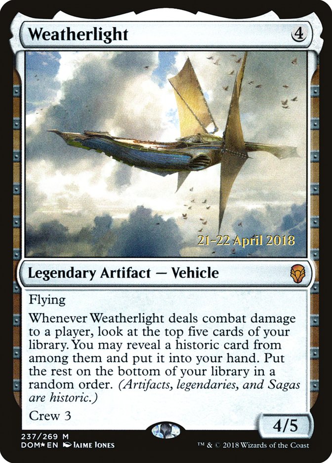 Weatherlight [Dominaria Promos] | Game Haven TX