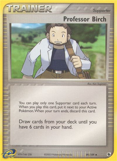 Professor Birch (89/109) [EX: Ruby & Sapphire] | Game Haven TX