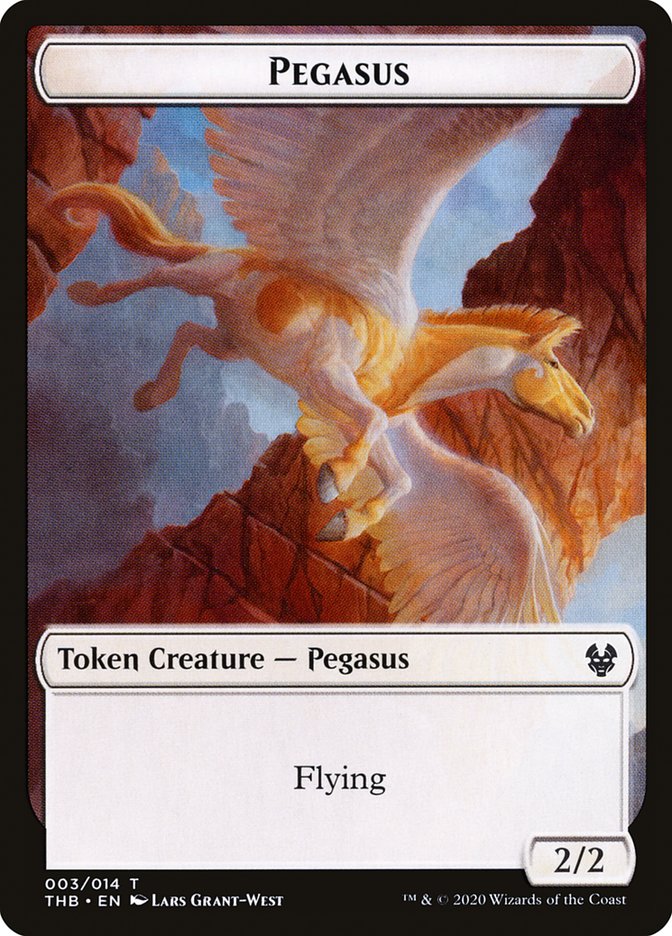 Pegasus Token [Theros Beyond Death] | Game Haven TX