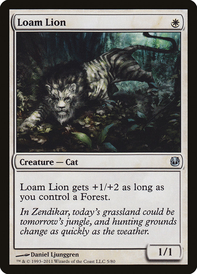 Loam Lion [Duel Decks: Ajani vs. Nicol Bolas] | Game Haven TX