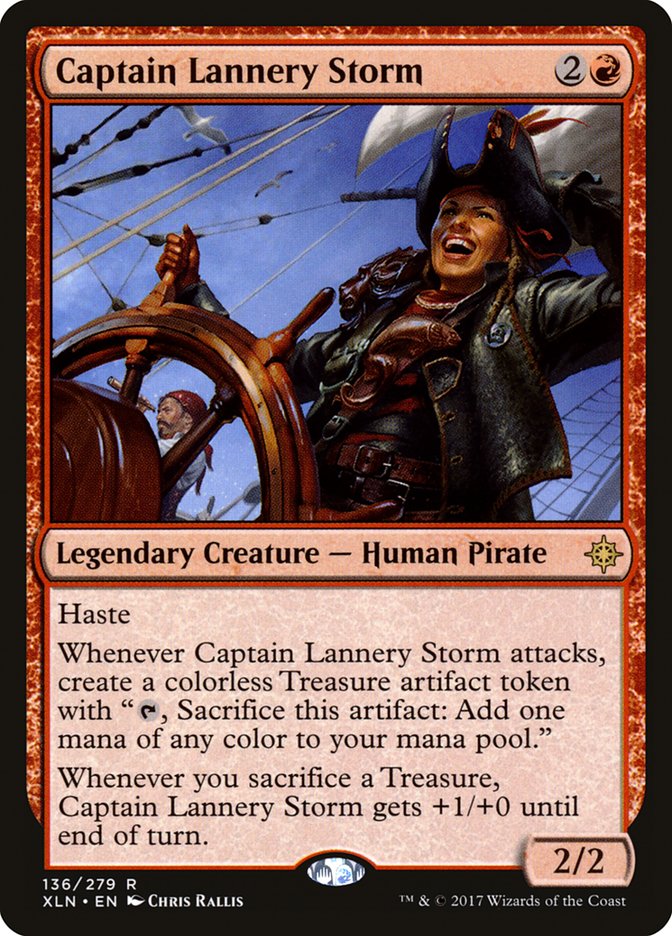 Captain Lannery Storm [Ixalan] | Game Haven TX