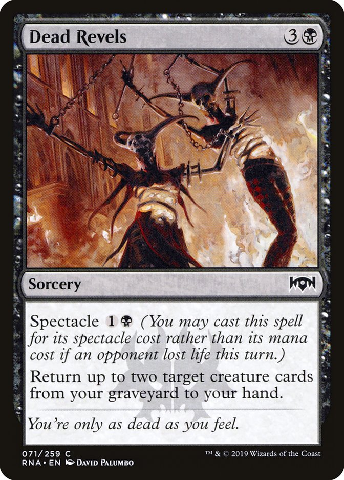 Dead Revels [Ravnica Allegiance] | Game Haven TX