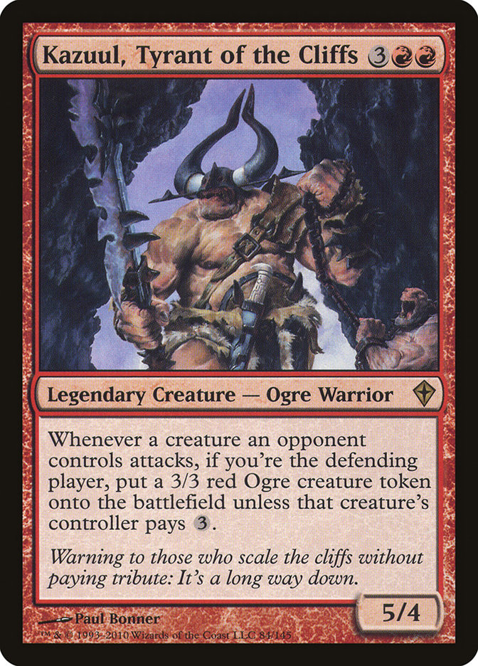 Kazuul, Tyrant of the Cliffs [Worldwake] | Game Haven TX