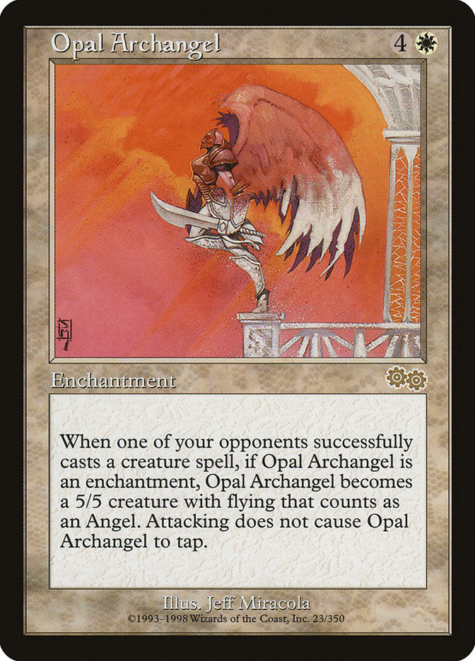 Opal Archangel [Urza's Saga] | Game Haven TX