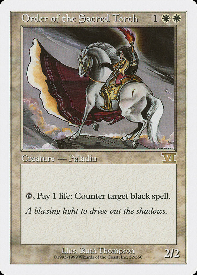 Order of the Sacred Torch [Classic Sixth Edition] | Game Haven TX