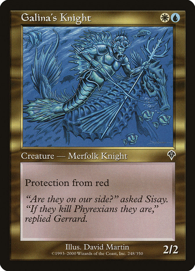 Galina's Knight [Invasion] | Game Haven TX