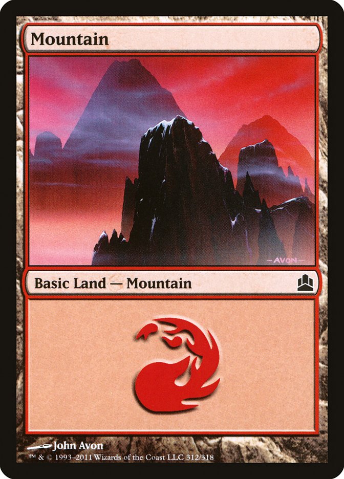 Mountain [Commander 2011] | Game Haven TX