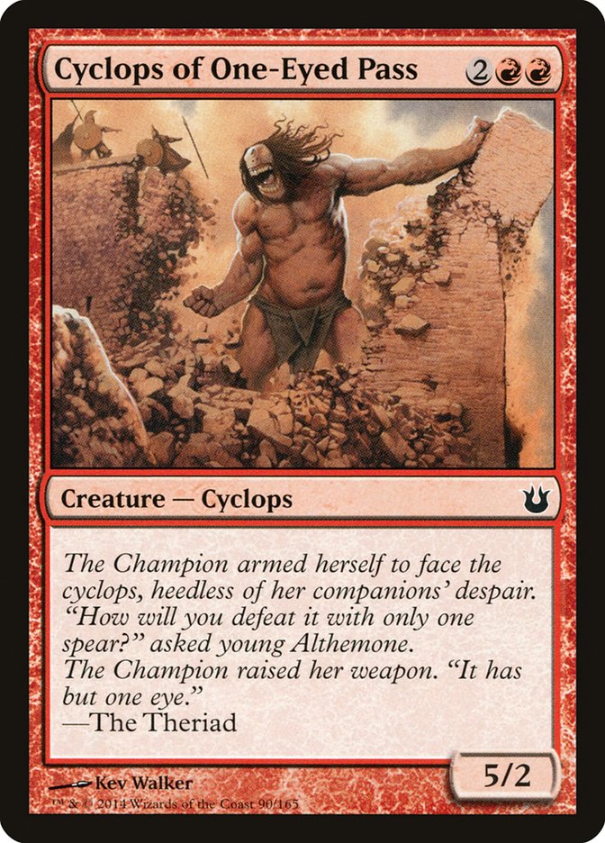 Cyclops of One-Eyed Pass [Born of the Gods] | Game Haven TX