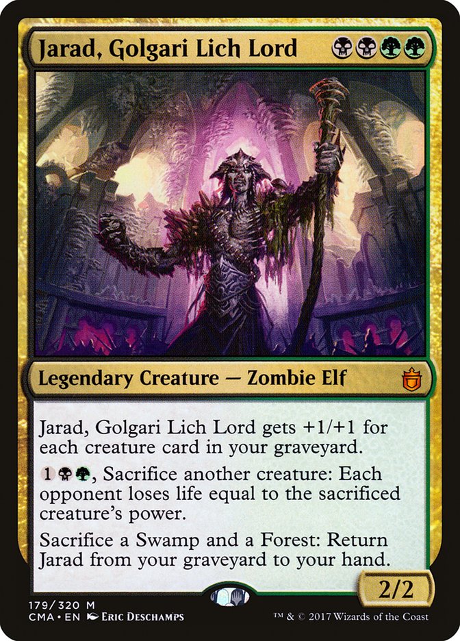 Jarad, Golgari Lich Lord [Commander Anthology] | Game Haven TX