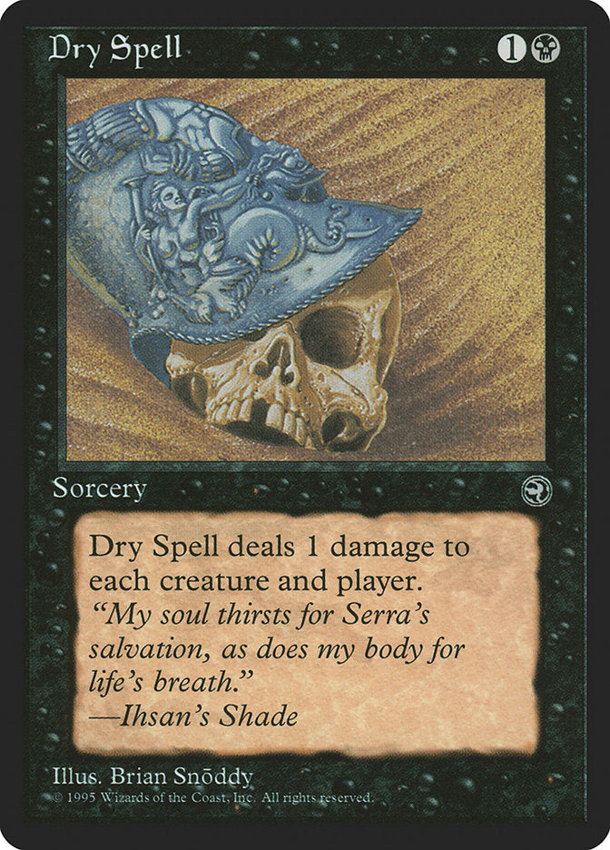 Dry Spell (Ihsan's Shade Flavor Text) [Homelands] | Game Haven TX