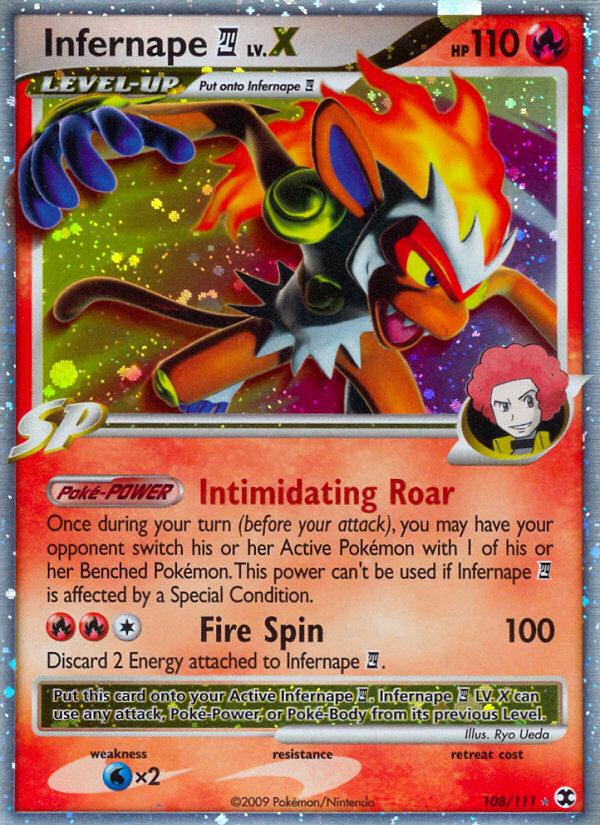 Infernape LV.X (108/111) [Platinum: Rising Rivals] | Game Haven TX