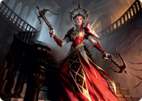 Bloodthirsty Adversary Art Card [Innistrad: Midnight Hunt Art Series] | Game Haven TX
